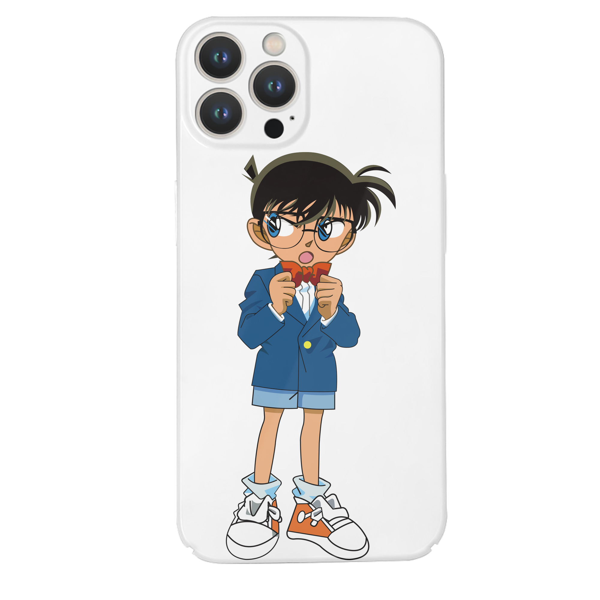 （画像用） 名探偵コナン 江戸川 コナン Detective Conan Conan Edogawa 【iPhone 14シリーズ対応】ハードケース